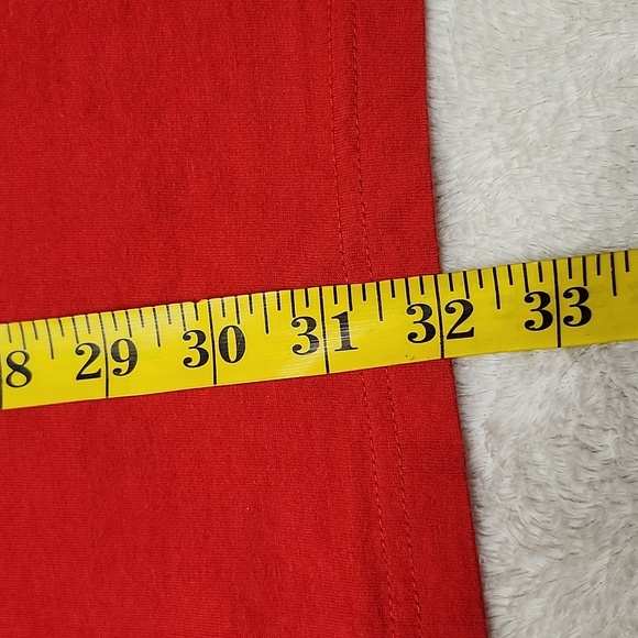 Yikes Women's Short Sleeve Red 'Naughty But Nice' Graphic Print Sleepshirt OS - Picture 8 of 9